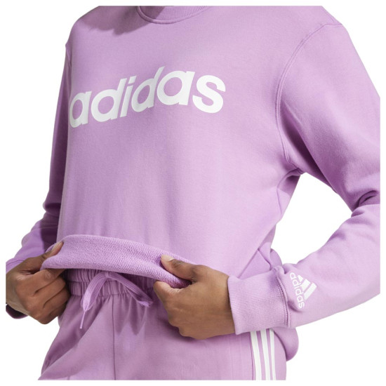 Adidas Γυναικείο φούτερ Linear French Terry Sweatshirt